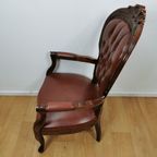 Brocante Vintage Franse Louis Xv Stoel, Fauteuil 2010 thumbnail 15