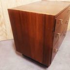 Vintage Ladekast Kastje Jaren 60 / 70 Nachtkastje Bijzettafe | Commode thumbnail 5
