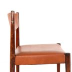 Set 6 Palissander Eetkamerstoelen Stoelen Vintage 'cellemuiden' thumbnail 9