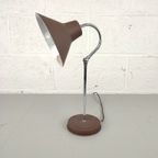 Vintage Herda Bureaulamp Bruin thumbnail 3