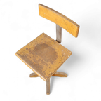 School Bench With Chair, Grythyttan, First Half Of The 20th Century thumbnail 2