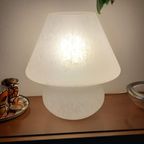 Vintage Design Glazen Tafellamp Glashütte Limburg, H38d36cm thumbnail 6