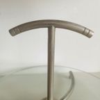 Etagere Glas/ Rvs Jaren 80 thumbnail 3