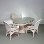 Pensil Reed , Split Reed Table Chairs Dining Set. Wide 160 Depth 92 Height 75 Cm thumbnail 7