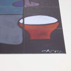 Ceramic Tile Tableau By Capra Italy 1960S thumbnail 11