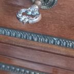 Louis Xvi 6 Laden Commode Met Grijs Marmeren Tablet thumbnail 4