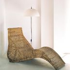 Vintage Ligbed Carl Ojesterstam Rotan thumbnail 2