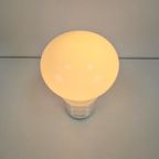 Vintage Space Age Bulb Tafellamp Wit Glas 1970’s Germany thumbnail 5