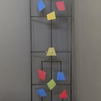 Colorful Metal Room Divider 1960S thumbnail 10