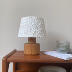 Vintage Teak Houten Taffelamp Van Bestform thumbnail 2