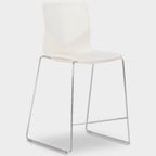 Design Barstoel Four Design Four Sure (Designed By Strand+Hvass), Wit, Trapezium Onderstel thumbnail 2