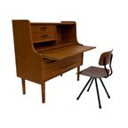 Vintage Deens Secretaire Kastje Jaren 60 Kinderkamer thumbnail 3