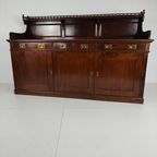 Engelse Mahoniehouten Dressoir / Dressoir Uit Het Begin Van De 20E Eeuw - Camp Van Messing thumbnail 26