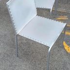 Set Van 6 Desalto 'Zip' Eetkamerstoelen, Marco Maran, Italië thumbnail 9