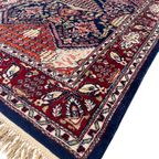 Handgeknoopt Perzisch Vloerkleed 124X175Cm - Wol Tapijt Vintage Vazen Bruin Blauw thumbnail 3