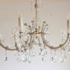 Maria Theresia Crystal Chandelier, 1950S thumbnail 13