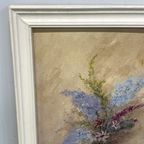 Bloem Schilderij Handmade Prent In Lijst thumbnail 3