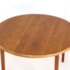 Deense Ronde Eettafel 'horne' Vintage thumbnail 12