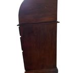 Vintage Houten Bureau Met Rolluik – Retro Stijl thumbnail 12