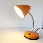 Vintage Oranje Bureau Lampje Uit De Jaren 90 thumbnail 3