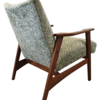 Vintage Fauteuil 'schagen' Midcentury New Upholstery thumbnail 2