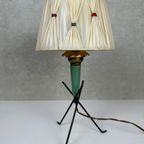 Vintage Franse Tripod Lamp thumbnail 3