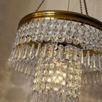 Art Deco Hanglamp Kristal Kroonluchter Met Punt Pegels thumbnail 8