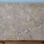 Vintage Antiek Dressoir Commode Ladekast Met Marmer Blad 810 thumbnail 10