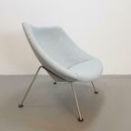 Vintage Pierre Paulin Oyster Chair Fauteuil Wol Artifort '60 thumbnail 4