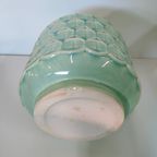 Bloempot Turquoise Wit Schelpenmotief thumbnail 4
