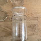 5x Authentiek Pastis Glazen/flessen Met Ijzerdraad Eromheen thumbnail 6