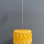 Brutalist Pendant Lamp Fumme / Yellow 1960S thumbnail 6