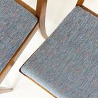 Set Van Twee Vintage Houten Eetkamerstoelen Roros thumbnail 9