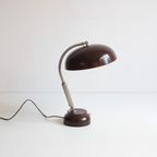 Hala Metal Desk Lamp Nr.17 With Ring Light. 1950S thumbnail 12