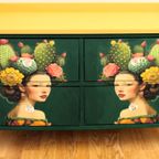 Gele Ladekast, Cactus - Eclectisch thumbnail 6