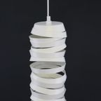 Very Nice White Design Lamp *** Spiral *** High Quality *** 1980 *** Modern thumbnail 10