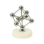 Vintage Atomium Beeldje Chroom Keramiek Expo 58 Souvenir thumbnail 10