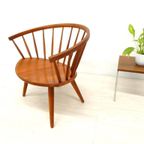 Vintage Yngve Ekström Fauteuil Stoel Stolab Arka Jaren 60 thumbnail 3