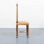 Unique Middle Eastern Chair / Eetkamerstoel / Stoel, 1960’s thumbnail 4
