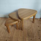 Vintage Brutalist Nesting Tables thumbnail 9