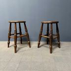 Set Van Twee Engelse Windsor Pub Krukken thumbnail 6