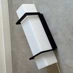 Grote Vintage Rechthoekige Plexi Wandlamp thumbnail 6