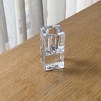 Set Of 3 Mismatched Heavy Glass Candle Holders thumbnail 10