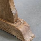 Geweldige Set Van 2 Antieke Franse Banken Voor Aan De Eettafel Met Een Prachtig Patina thumbnail 15