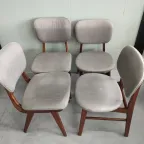 Vintage Jaren 50-60 Eetkamerstoelen thumbnail 8