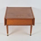 Vintage Nachtkastje Teak Lade Denemarken ’60 Mid Century thumbnail 4