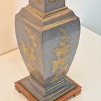 Set 2 Vintage Tafellamp Tin Messing ’60 Mid Century Japandi thumbnail 18