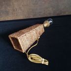 Vintage - Kastlamp - Tafellamp - Rotan - Birma Riet - Myanmar.- thumbnail 10