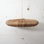 Bamboe Hanglamp Donut Antik | L thumbnail 6