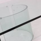 Italian Modern Glass Coffee Table By Gallotti & Radice 1970S thumbnail 9